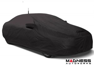 Volkswagen ID. Buzz Custom Fit Vehicle Cover - Stormproof - Dark Ash Charcoal + Rear Passenger Charger Port Flap